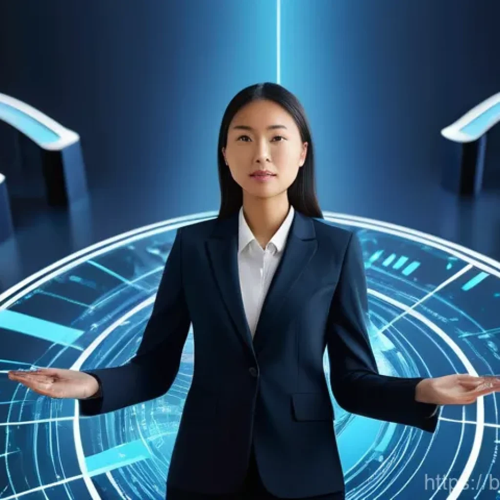 비즈니스 코칭과 업무 우선순위 설정 - **Image Prompt: Guiding Through the AI Tsunami**
A diverse group of professionals, impeccably dr...